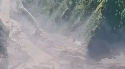 भोटेकोसी उर्लिँदा गल्छीसम्म बढ्यो बाढीको जोखिम