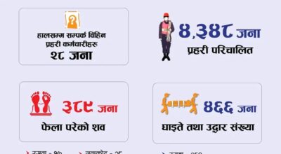 रसुवा भोटेकोशी बाढी : ३८९ जनाको शव फेला, ४६६ जना घाइते तथा उद्धार