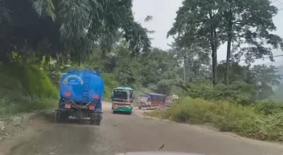 कृष्णभीरमा सडक खुलेसँगै पृथ्वी राजमार्गमा बढ्यो गाडीको चाप