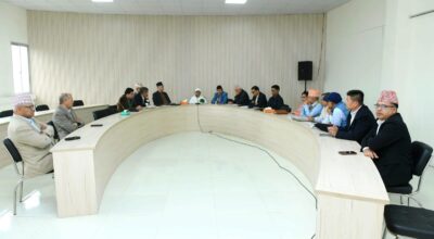 स्थायी कमिटी गठनबारे एमाले सचिवालयमा छलफल