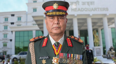 प्रधानसेनापति सिग्देल आइतबार चीन जाँदै