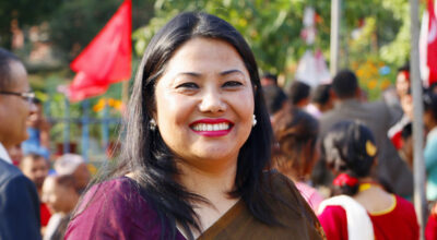 ओलीको तस्बिर राखेर रामकुमारीको यस्तो भावुक भनाइ