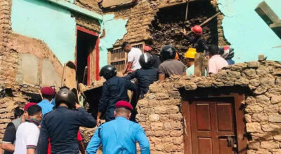 घर भत्किने क्रममा दुई जनाको मृत्यु