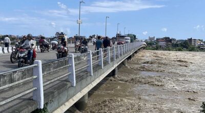 नारायणी उर्लिएपछि दर्जनौँ बस्ती डुबानमा, जलसतह उच्चतम बिन्दुमा