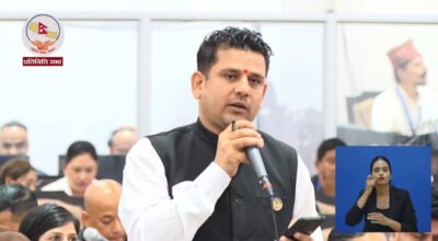 जेन्जी आन्दोलनका घाइतेलाई क्षतिपूर्ति दिन सांसद पाठकको माग