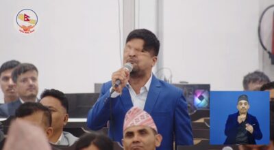 देश संकटमा हुँदा सरकार गैरजिम्मेवार बनेको भन्दै प्रसाईंको आलोचना