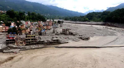 रसुवाको जलविद्युत् आयोजनाबाट भारतीय नागरिक उद्धार, तीन जना अझै बेपत्ता