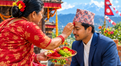 कुन दिशातर्फ फर्केर दशैँको टिका लगाउने ?