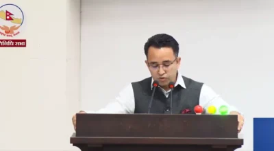सुशासन र सेवा प्रवाहमा सकारात्मक सुधार देखिएको सांसद पराजुलीको भनाइ