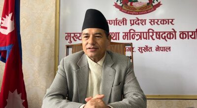 कर्णालीका मुख्यमन्त्री शाहीसँग ७ गाई–गोरु, २० तोला सुनचाँदी