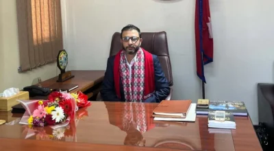 मनिष पण्डितले गरे चलचित्र विकास बोर्डको अध्यक्षको पदभार ग्रहण