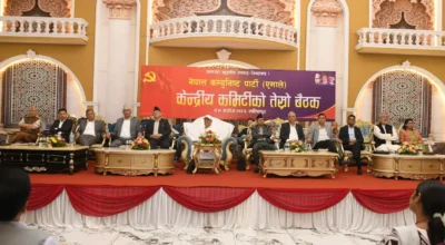 पोलिटब्युरोदेखि स्थायी कमिटीसम्म गठन गर्दै एमाले