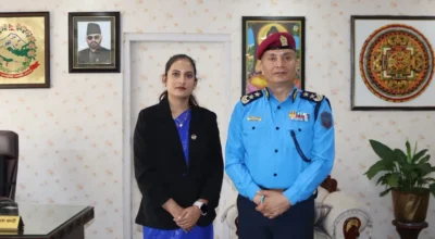 जातीय विभेद नियन्त्रणदेखि महिला–बालबालिकाको सुरक्षासम्म, मन्त्री र आईजीपीबीच छलफल